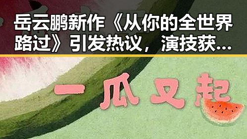 岳云鹏新作《从你的全世界路过》引发热议,演技获网友一致点赞🎬